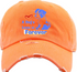 Vintage Style Baseball Cap For Women 'A Dog's Love is Forever'