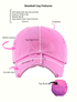 Vintage Style Baseball Cap For Women 'A Dog's Love is Forever'