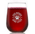 Toasted Tales- Dog Mother Wine Lover Wine Glass 15 oz