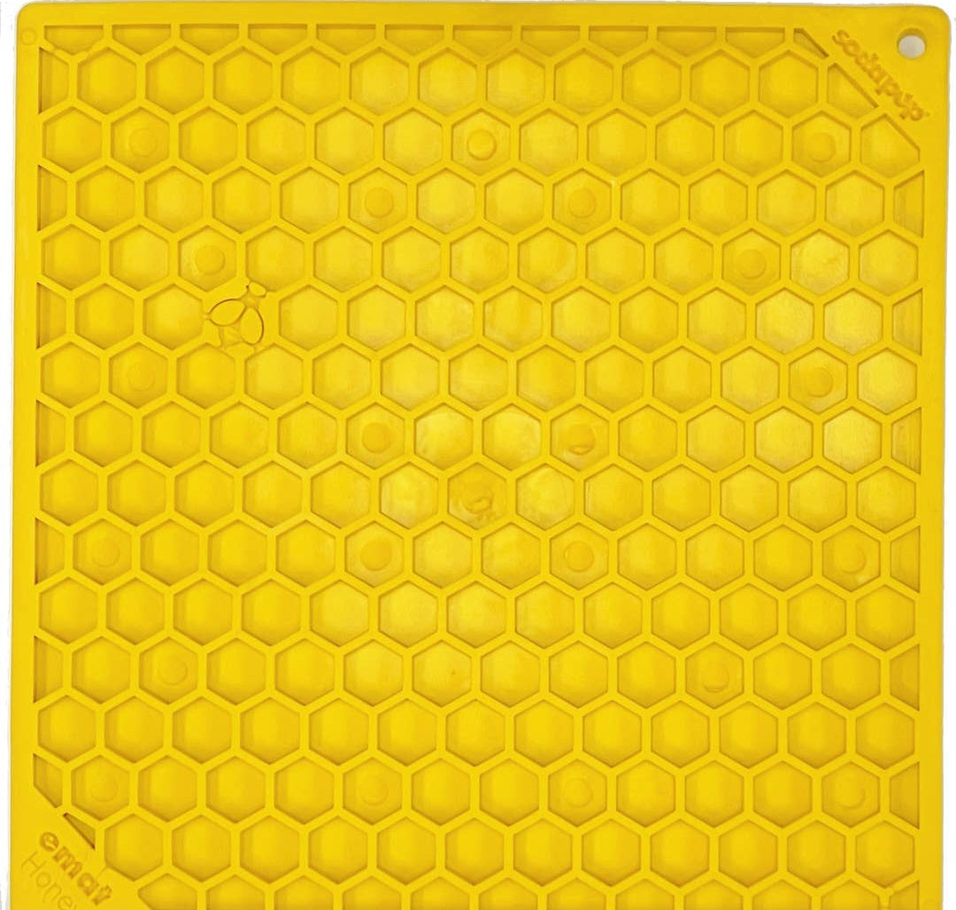 Sodapup Honeycomb Design E-Mat Enrichment Licking Mat|Small & Large