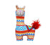 KONG Ballistic Vibez Llama Dog Toy - Assorted