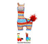 KONG Ballistic Vibez Llama Dog Toy - Assorted