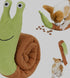 Injoya Snail Roll Up Snuffle Dog & Cat Toy