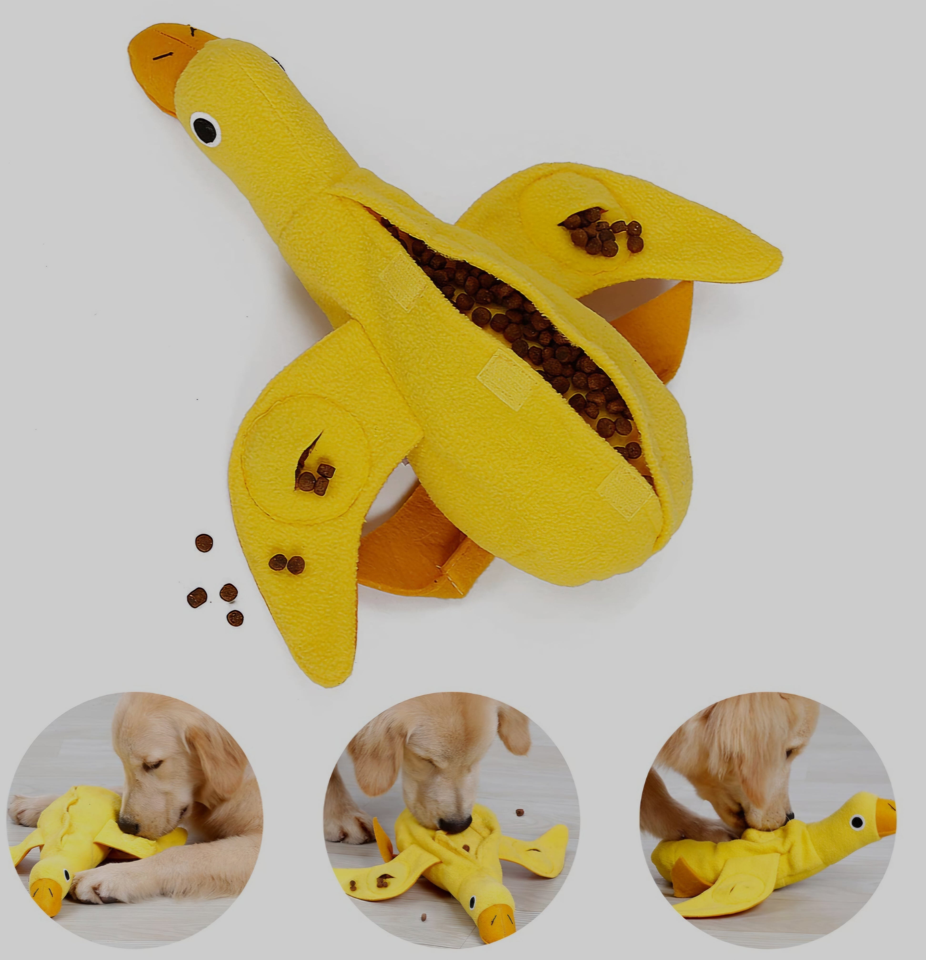 Injoya Duck Snuffle Dog Toy