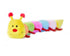 ZippyPaws Caterpillar Dog Toy Large with 7 Squeakers
