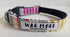 WagMore Blue Aztec Dog Collar Small