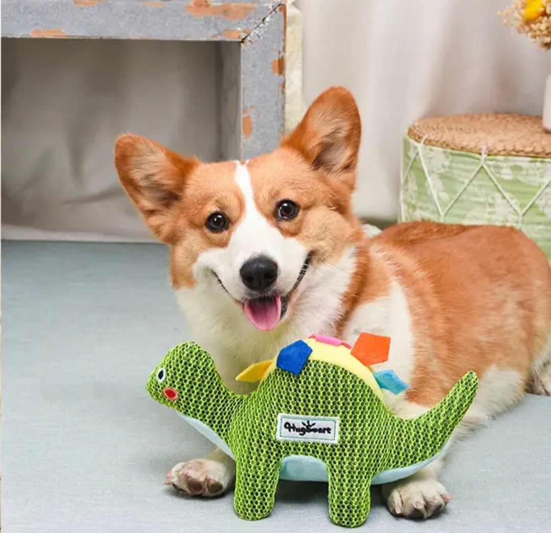 Hugsmart Pet Dinosaur Dog Toy Small
