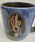 Galleyware Mara Stoneware Puppy Eyes Mug 16oz