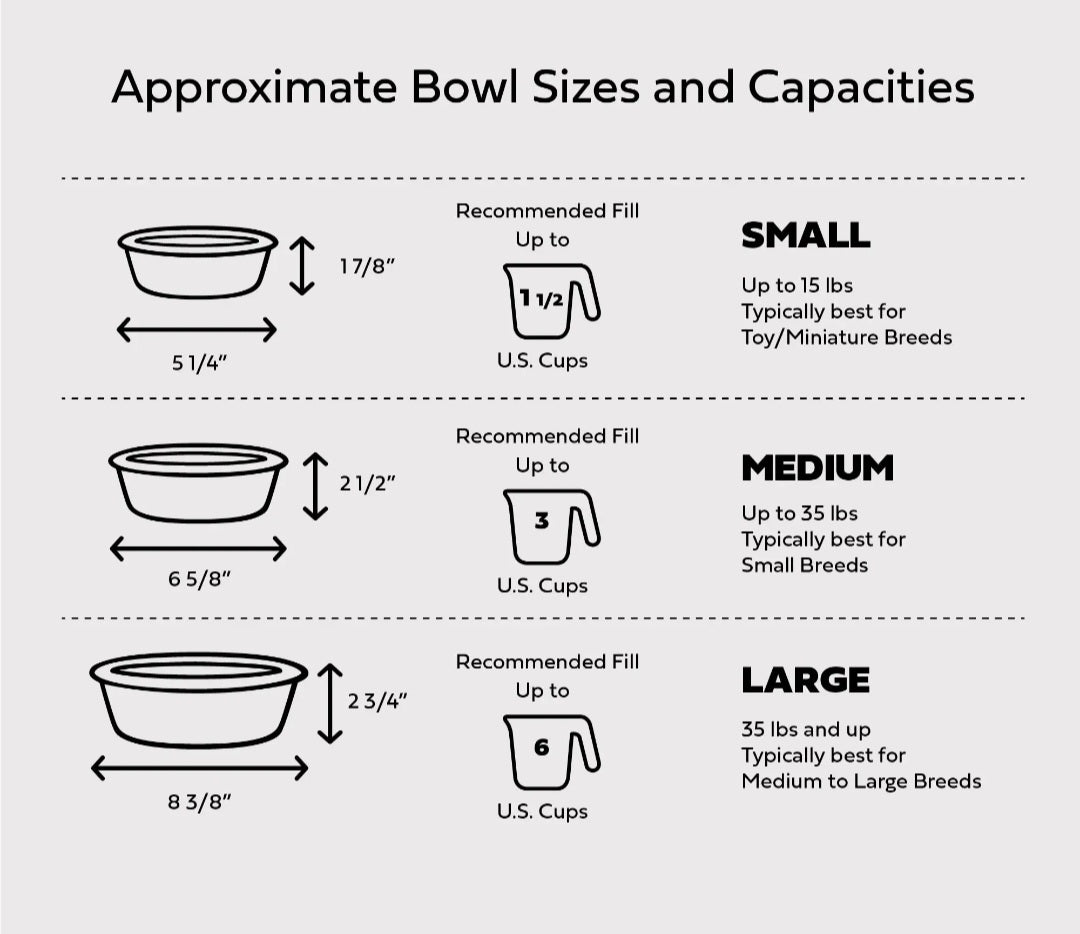 GF Pet Mango Wood Dog Bowl Single