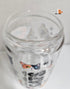 'Life is Better with Cats' Glass Cup with Bamboo Lid & Glass Straw 16 oz