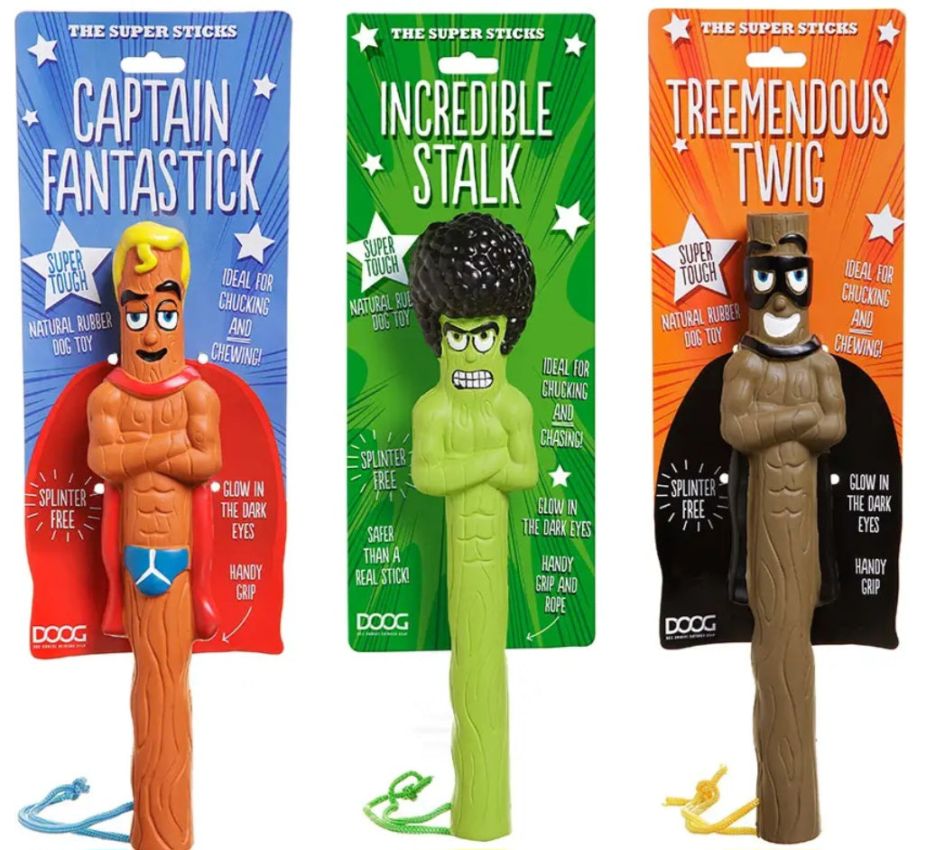 DOOG Super Stick Family Dog Fetch Toys
