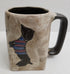 Galleyware Mara Stoneware Square Dog Mug 16oz