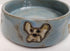 Galleyware Mara Stoneware Dog Dish/Small-16 oz, Green