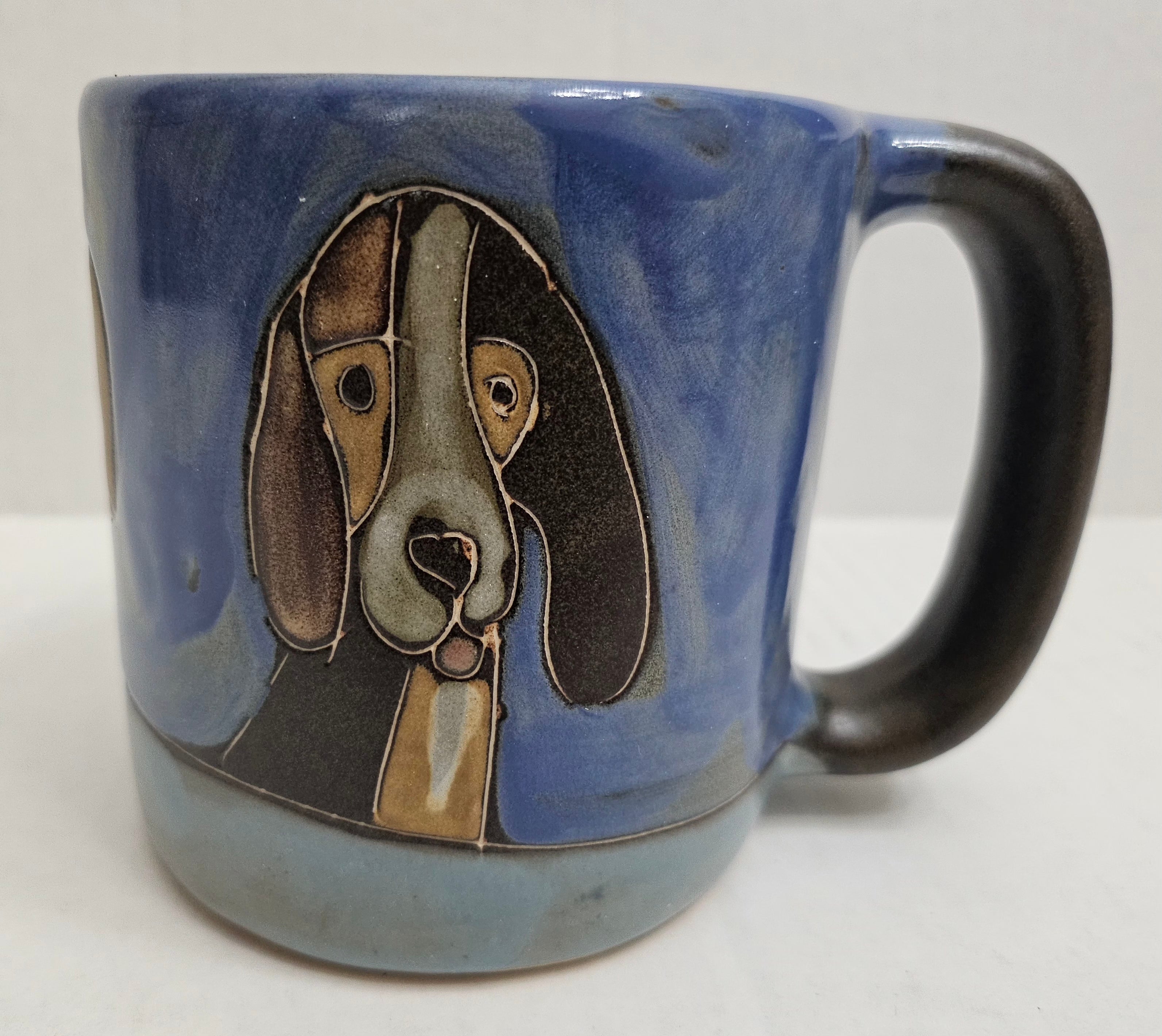 Galleyware Mara Stoneware Puppy Eyes Mug 16oz
