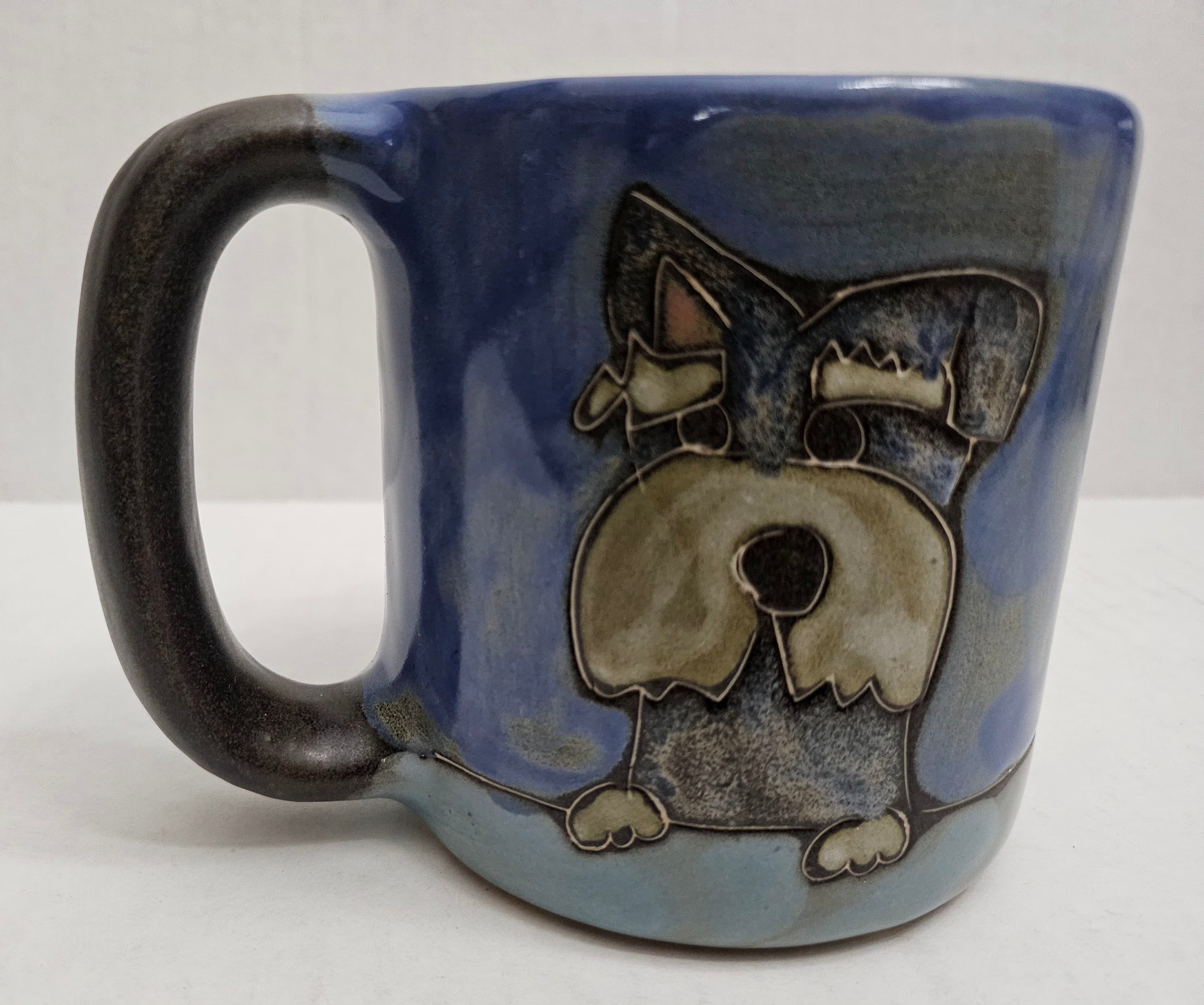Galleyware Mara Stoneware Puppy Eyes Mug 16oz