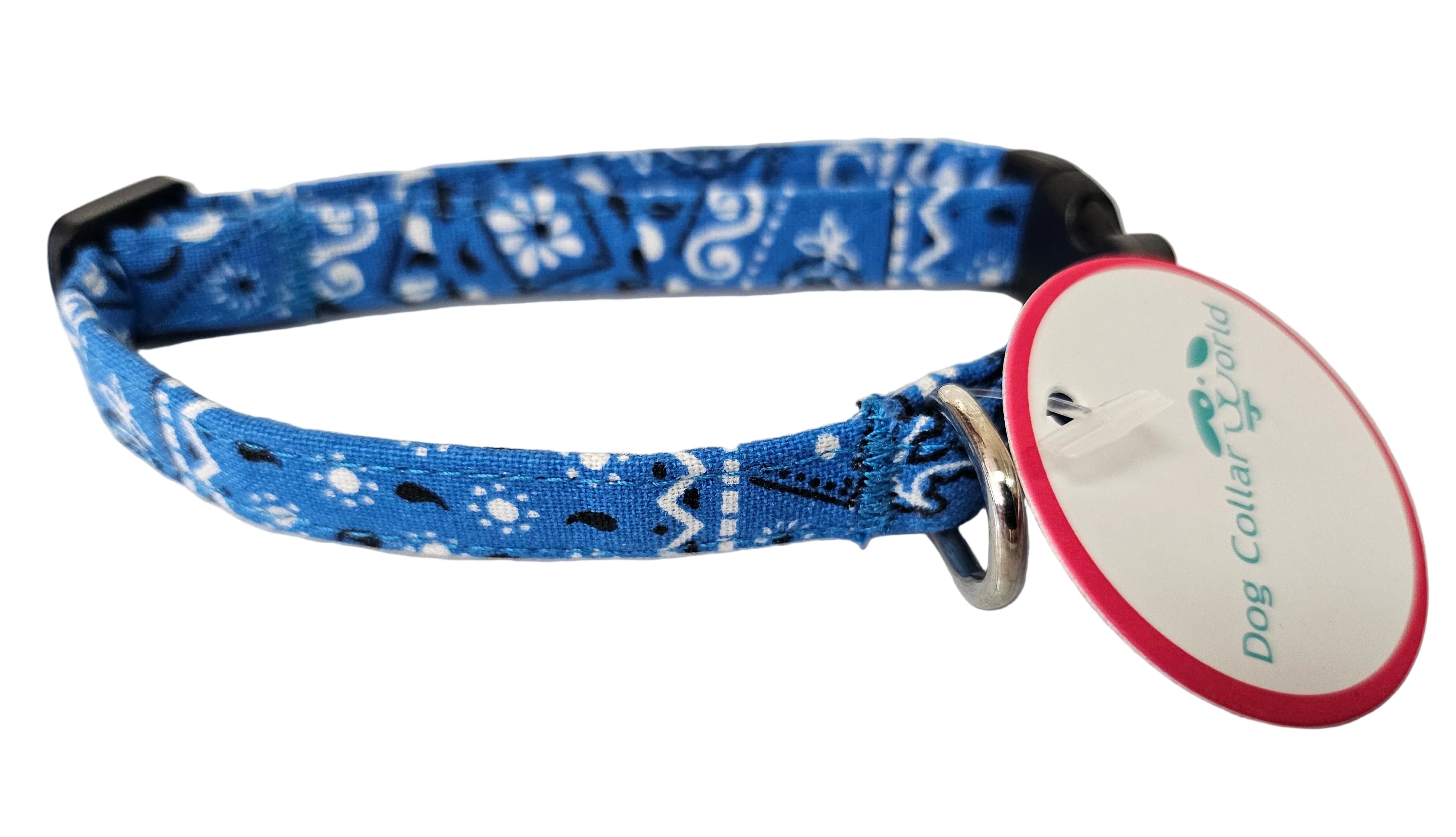 Blue Bandana Dog Bandana- 4 Sizes