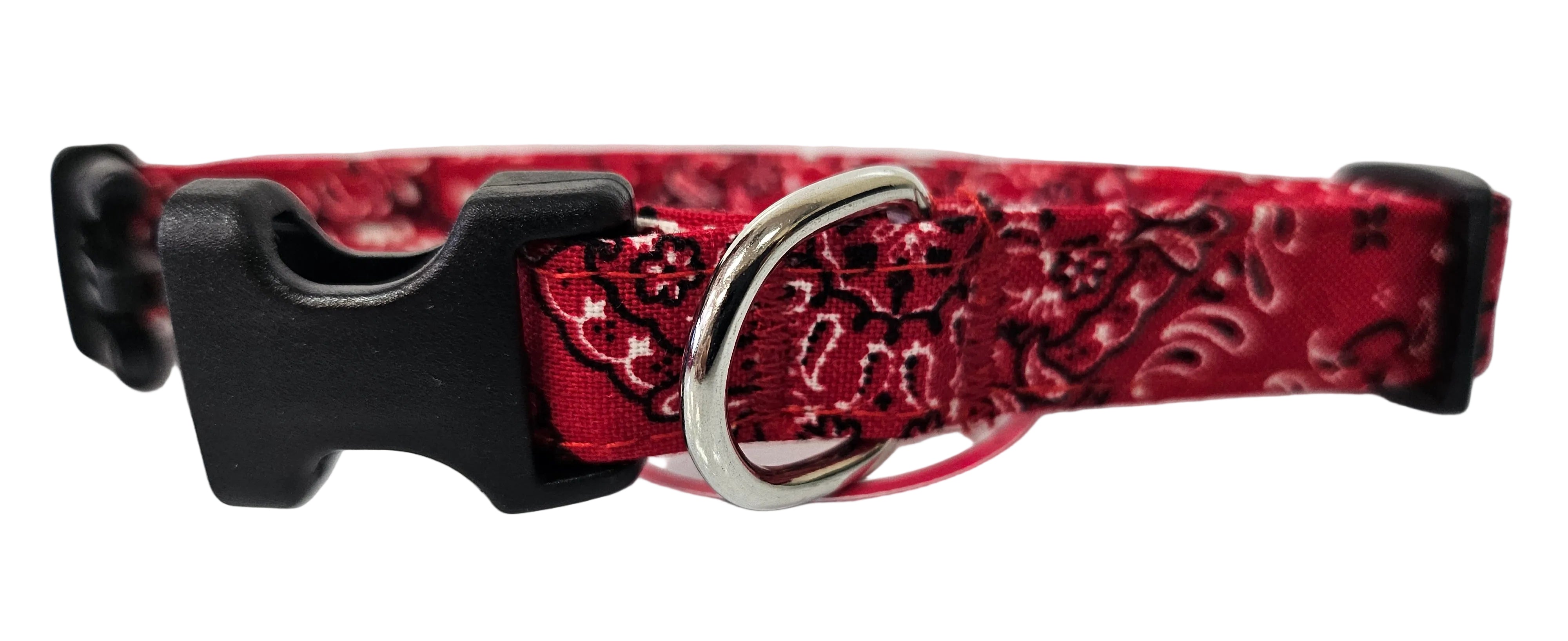 Red Bandana Dog Collar Small