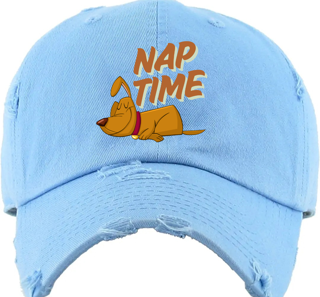 Vintage Style Baseball Cap for Women 'Nap Time'