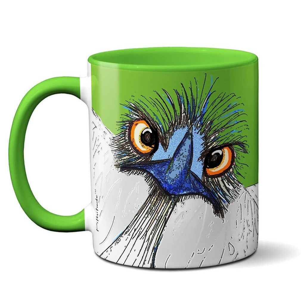 Pithitude | What New Hell Ostrich emu Mug 11 oz