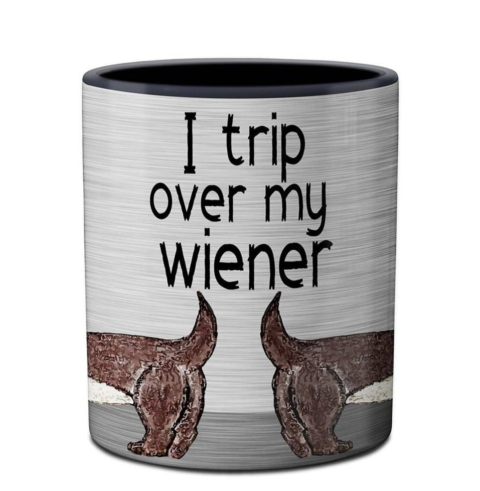 Pithitude | I Trip Over My Weiner Mug 11 oz