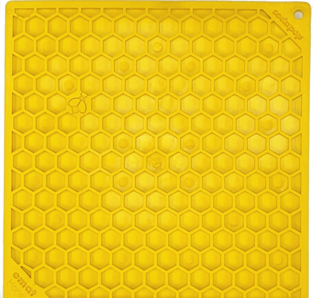 Sodapup Honeycomb Design E-Mat Enrichment Licking Mat|Small & Large