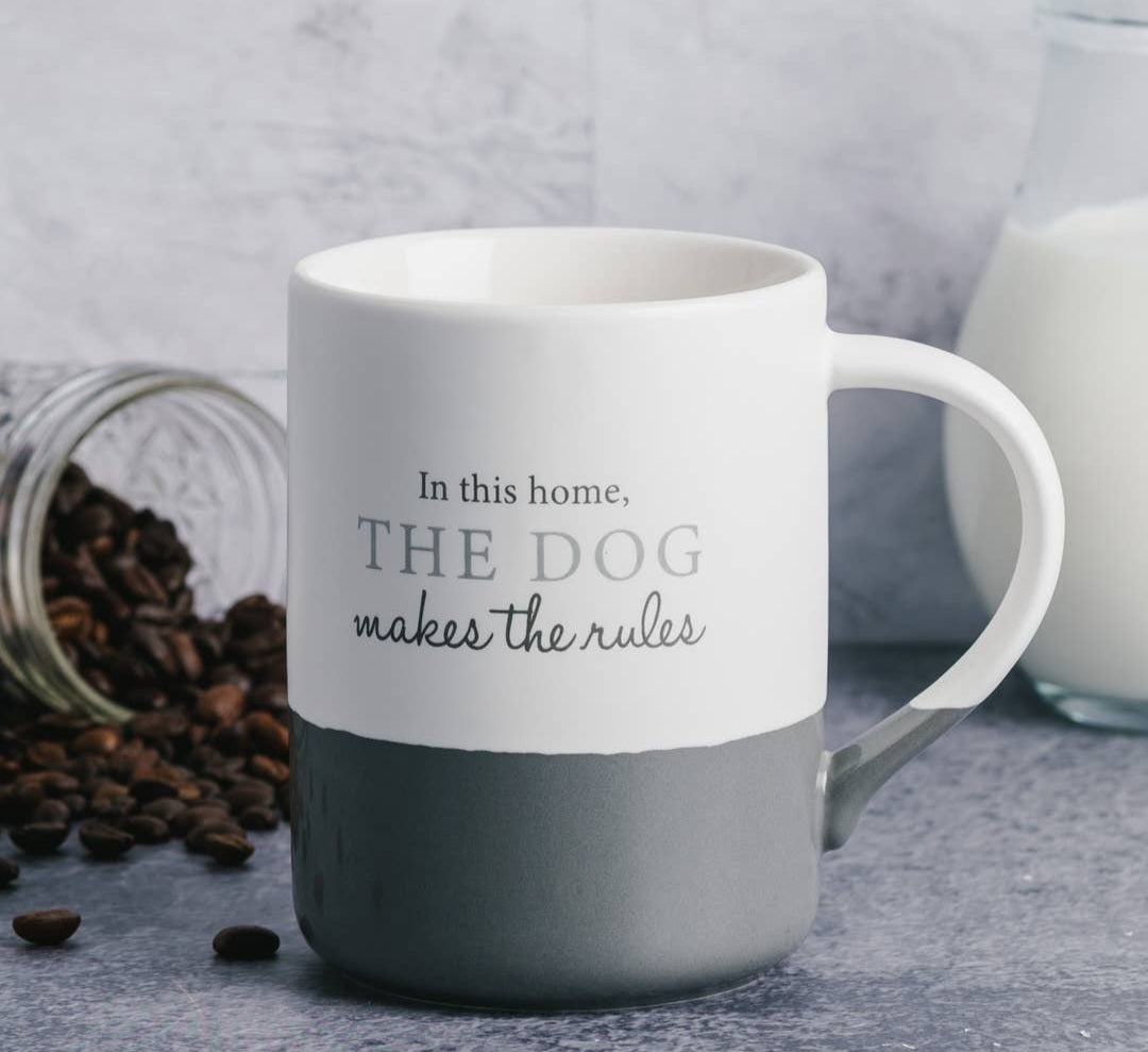 Pavilion | The Dog Coffee Mug 18 oz | Grey