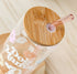 Bop Pop Pet Dog Mama Glass/Lid+Straw