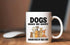 Dogs Make Me Happy Humans Make My Head Hurt Mug By LA Shirt Company