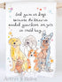 Avery's Home - Dogs Are Guardian Angels Kitchen Towel