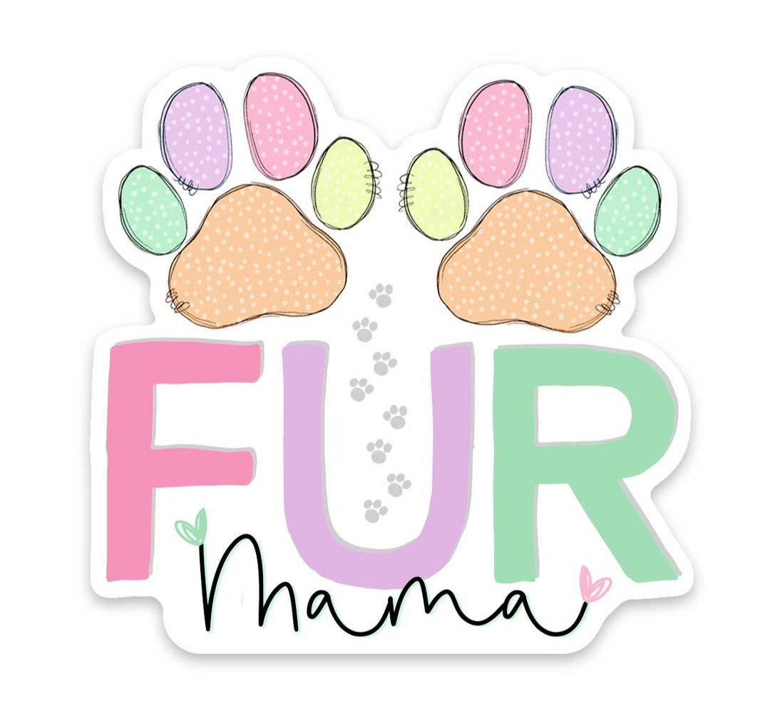 Scenic Route Design Co | FUR Mama Sticker