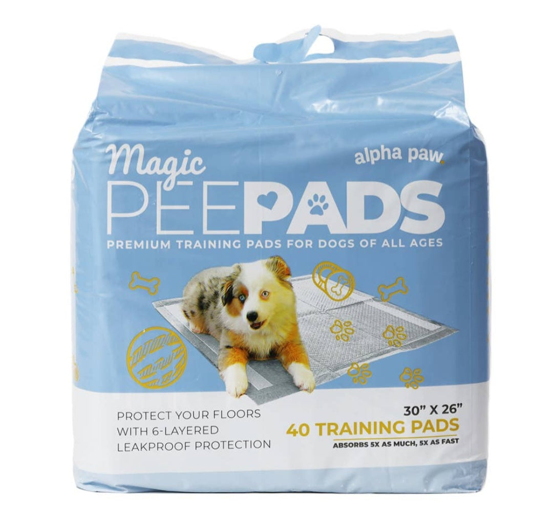 Alpha Paws - Magic Pee Pads by Alpha Paws/40 ct.