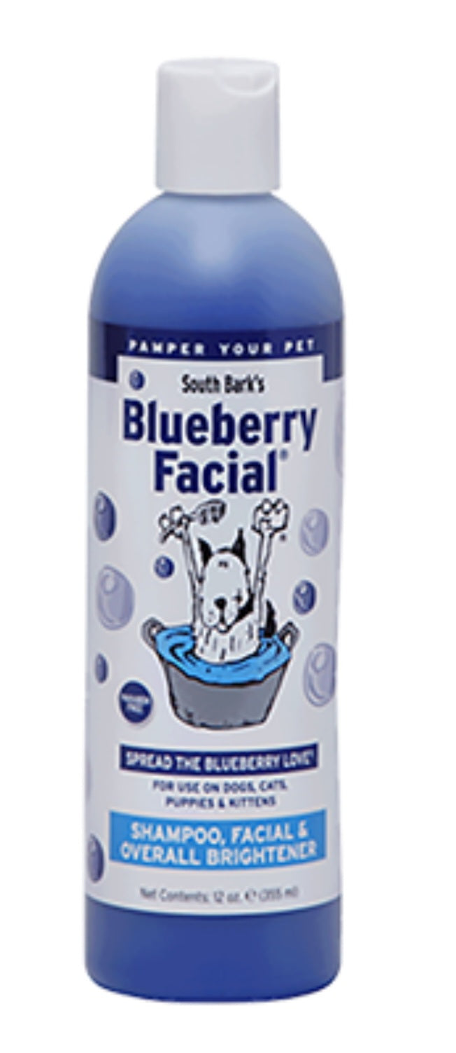 Showseason-South Bark's Blueberry Facial- Shampoo & Facial 12 oz.