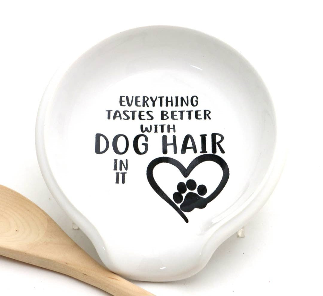 Lenny Mud-Dog Hair Spoon Rest