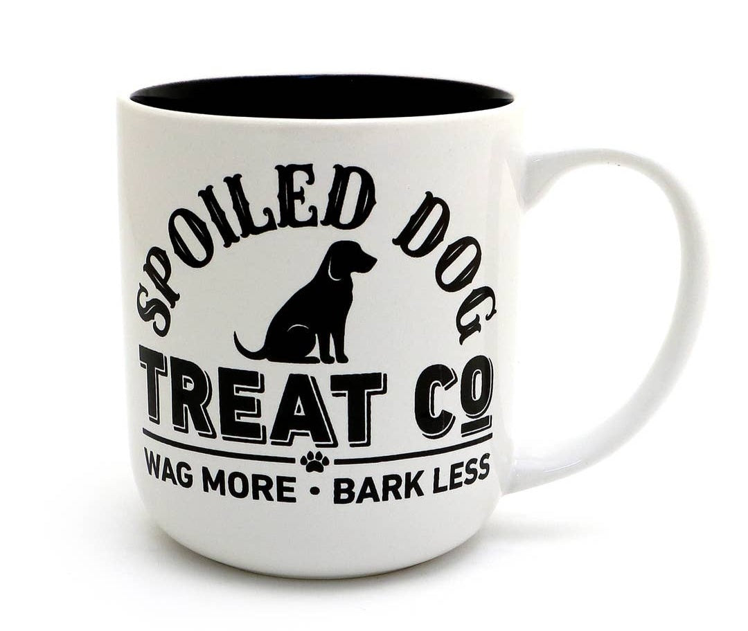 Lenny Mud-Spoiled Dog Treat Co Mug, Dog Lover 16 oz