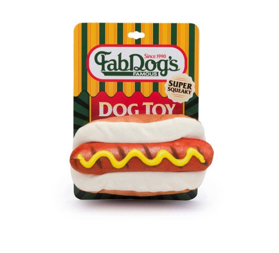 Fabdog's Hotdog Toy