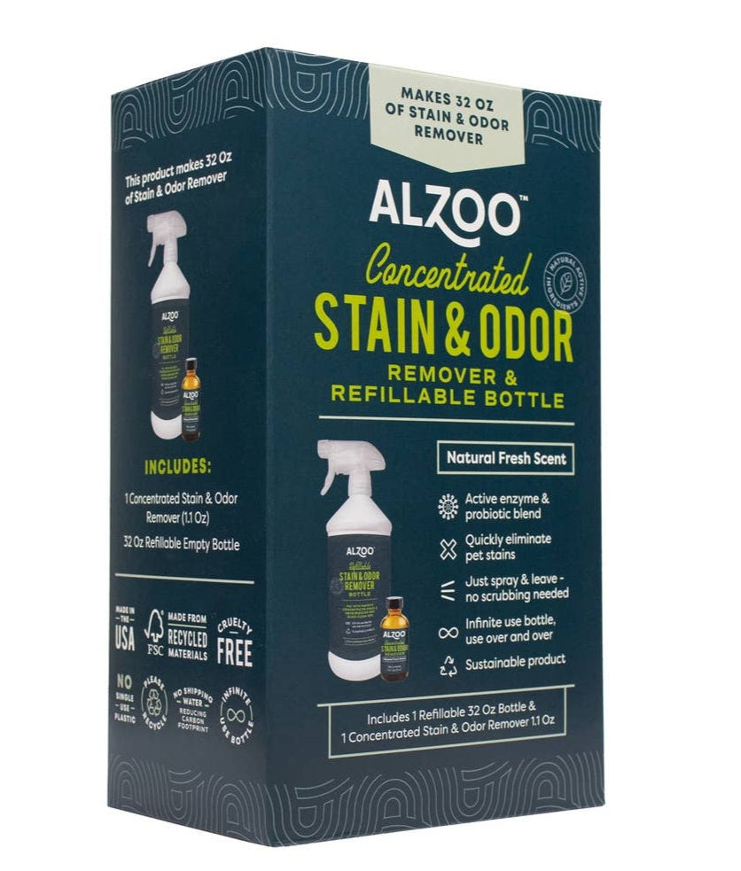 ALZOO Concentrated Stain & Odor Remover Bundle Bottle