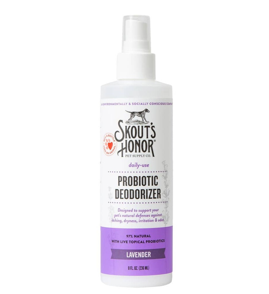 Skout's Honor Probiotic Daily Use Deodorizer Lavender 8 oz