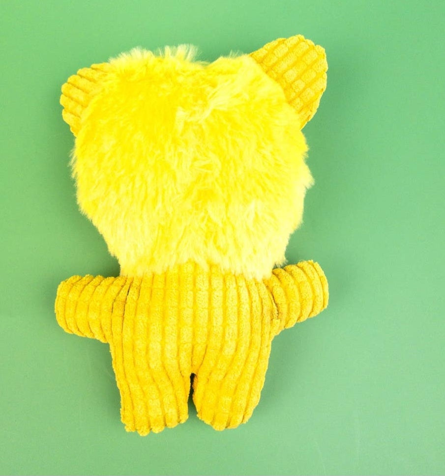 Green Waves Co. Small Plush Dog Toy Lion