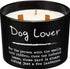 Dog Lover Jar Candle by Primitives by Kathy