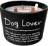 Dog Lover Jar Candle by Primitives by Kathy