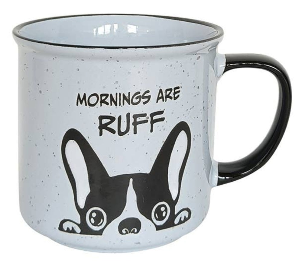 Blue Sky Clayworks Chance Ruff Dog Mug |18 oz