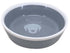 Blue Sky Clayworks Greyson Dog Face Dog Bowl 8" X 2 3/4" Grey