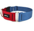 Dubdog Designs Dog Collar | Dark Red & Navy