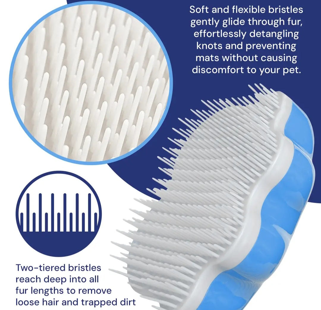 Groom Genie Original Pet Detangling Brush