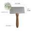 Tauro Pro Line Beechwood Slicker Pet Brush with Stainless Steel Bristles -3 Sizes
