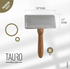 Tauro Pro Line Beechwood Slicker Pet Brush with Stainless Steel Bristles -3 Sizes