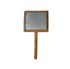 Tauro Wooden Handle Pet Slicker Brush with Long pins (.098") for Dense Coat