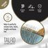 Tauro Plastic Detangling Pet Brush with Curved Steel Pins, .08"