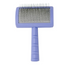 Tauro Plastic Detangling Pet Brush with Curved Steel Pins, .08"