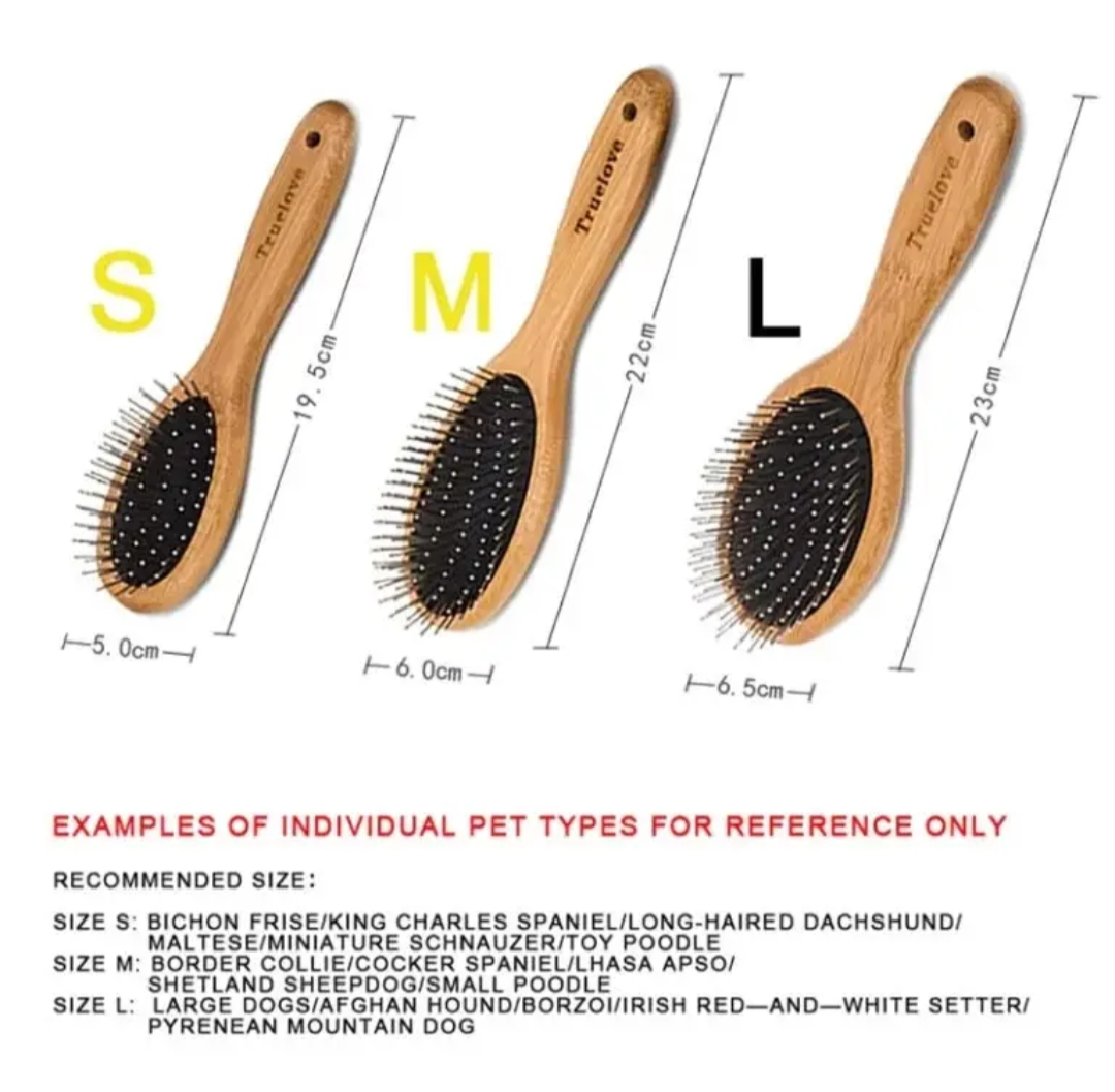 Truelove Double Sided Pin and Bristle Boar Pet Brush